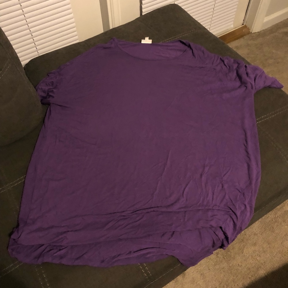 LulaRoe - Purple Irma - 2XL